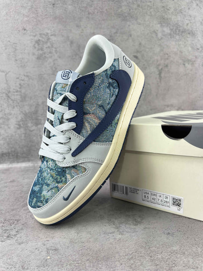 Custom Air Jordan 1 Low JH6088 707