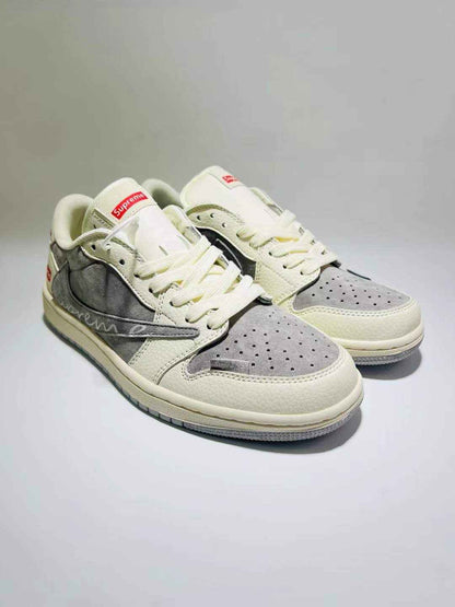 Designer Air Jordan 1 Travis Scott × Supreme XS3086 004