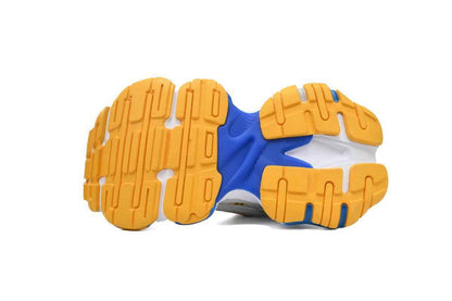 Custom BLCG White Blue Yellow Sneaker W2MV1