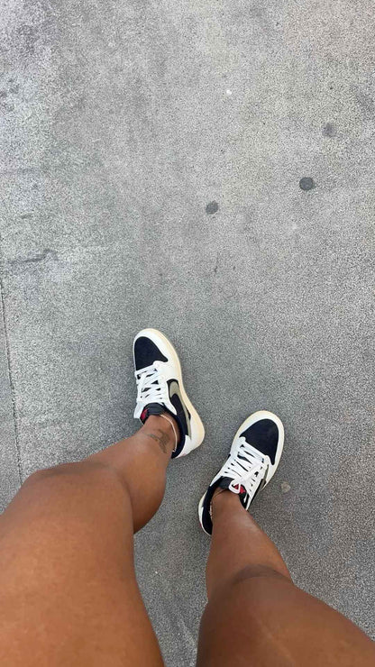 Custom Travis Scott x Fragment x Air Jordan 1 Low DZ4137 106 - Exclusive Travis Scott Air Jordan 1 Low Release