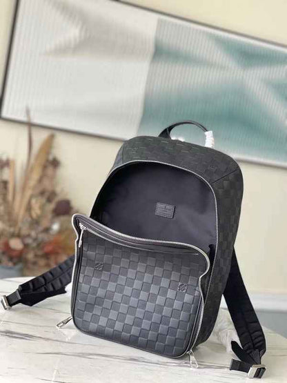 Wolvess Monogram Backpacks - 065