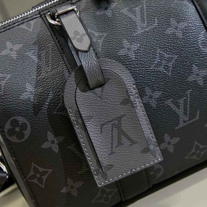 New Fashion Bags LV Monogram Eclipse City Keepall 25