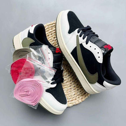 Custom Travis Scott x Fragment x Air Jordan 1 Low DZ4137 106 - Exclusive Travis Scott Air Jordan 1 Low Release