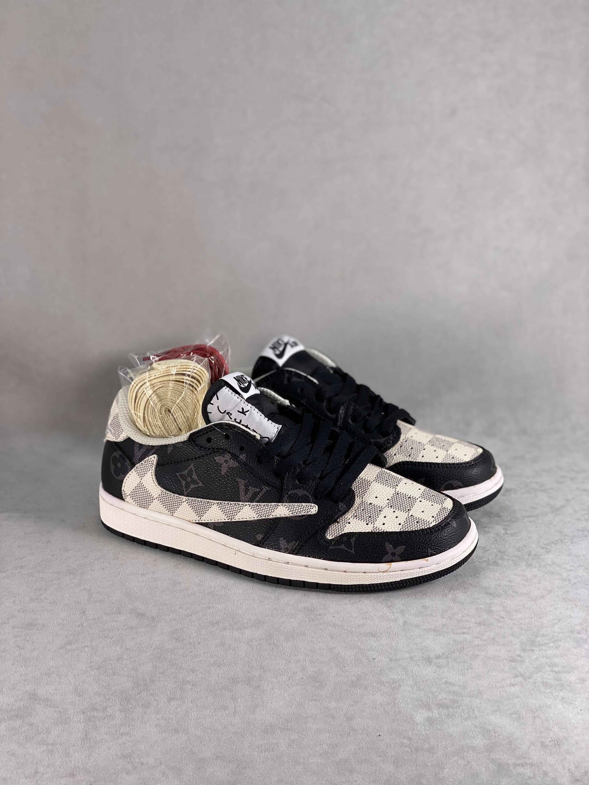 Custom Travis Scott Fragment Air Jordan 1 Low TS x LV DM7866-512