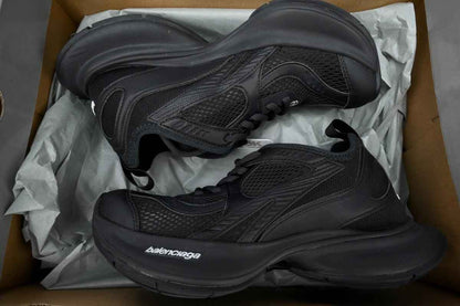 Custom BLCG Circuit Sneaker 'Worn-Out - Black