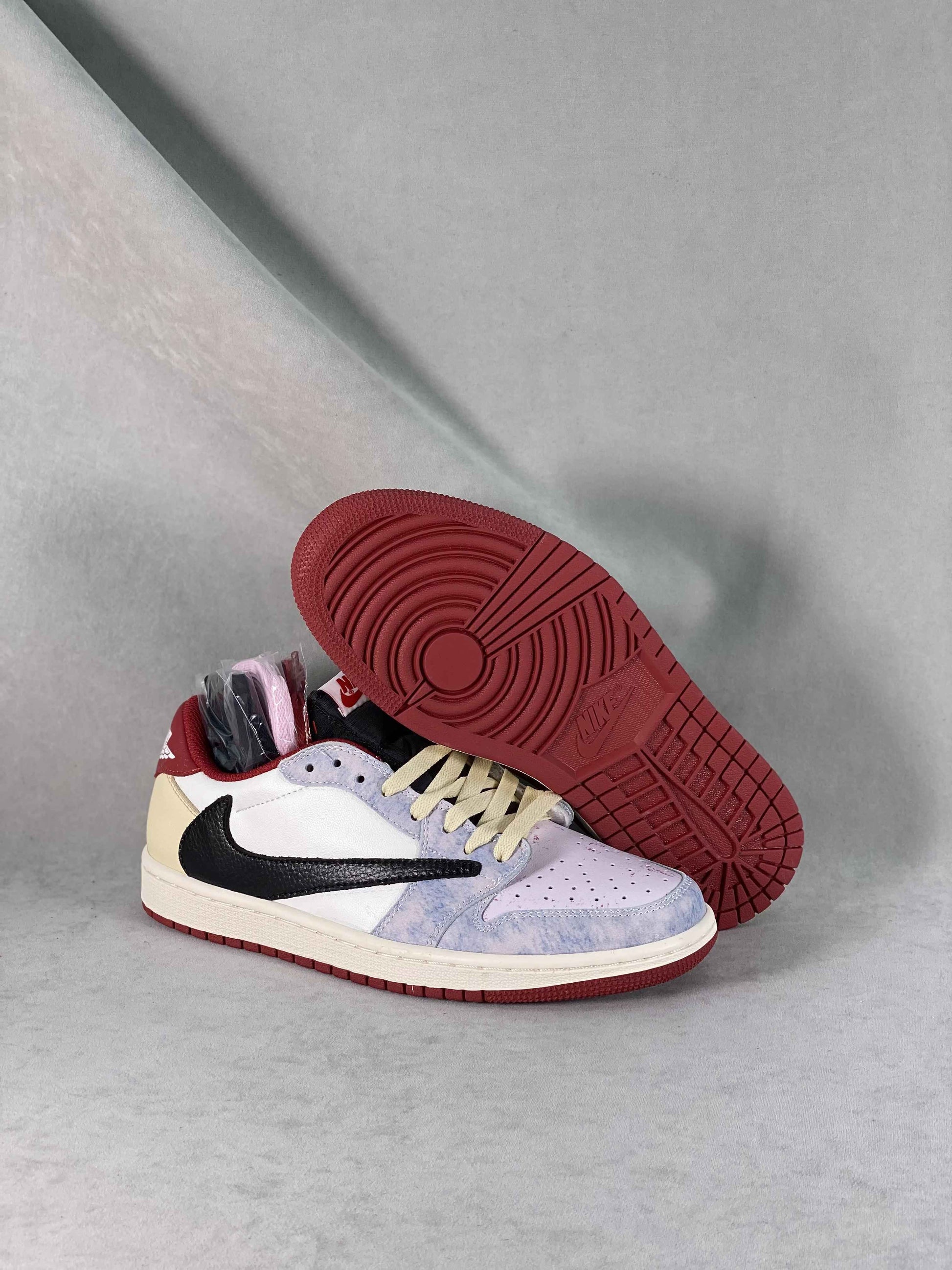 Custom Travis Scott Fragment Air Jordan 1 Low TS CM7866 125 Sneakers