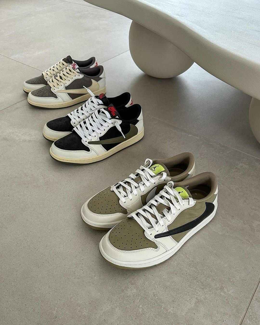 Custom Travis Scott x Fragment x Air Jordan 1 Low DZ4137 106 - Exclusive Travis Scott Air Jordan 1 Low Release