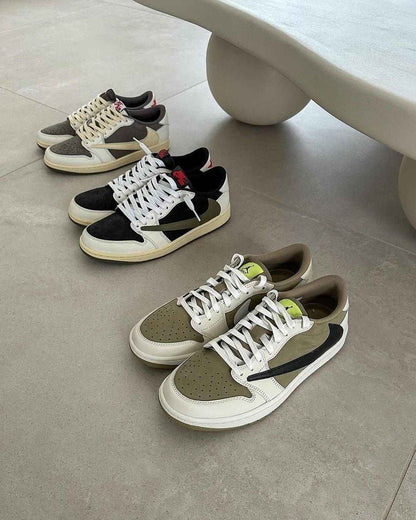 Custom Travis Scott x Fragment x Air Jordan 1 Low DZ4137 106 - Exclusive Travis Scott Air Jordan 1 Low Release