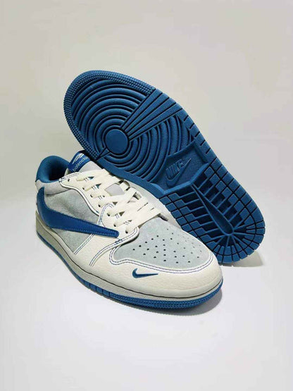 Designer Air Jordan Travis Scott Balenciaga XD1568 105 - Limited Edition Sneakers