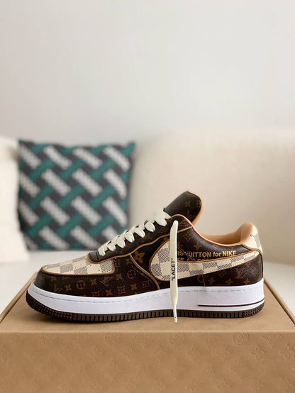 Custom Monogram Air Force 1 Low 07 SneakerNational