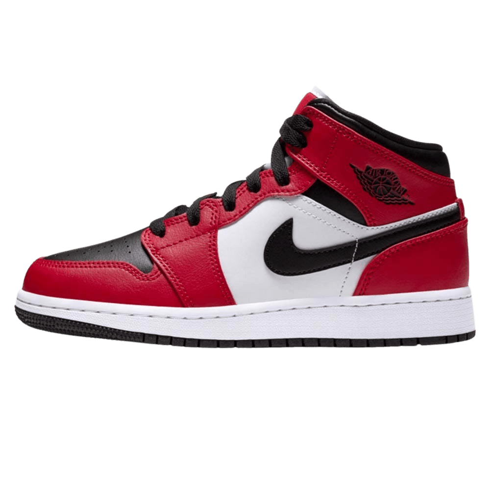 Air Jordan 1 Mid Chicago Black Toe GS