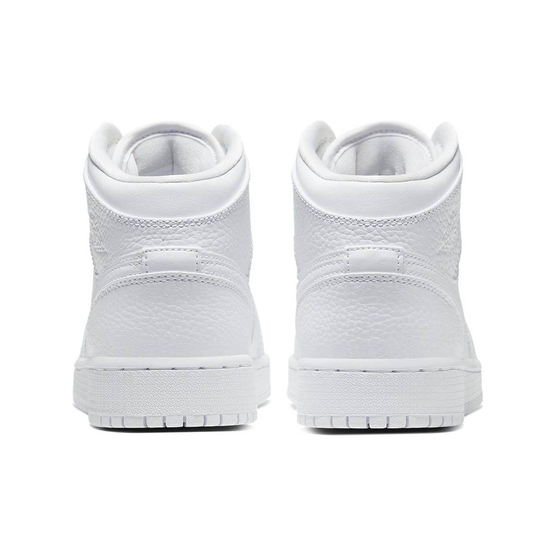 Air Jordan 1 Mid Triple White - Unmatched Style and Comfort - Sneakernational