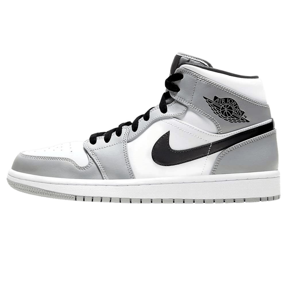 Air Jordan 1 Mid 'Smoke Grey' - Trendy Sneakers for Any Occasion