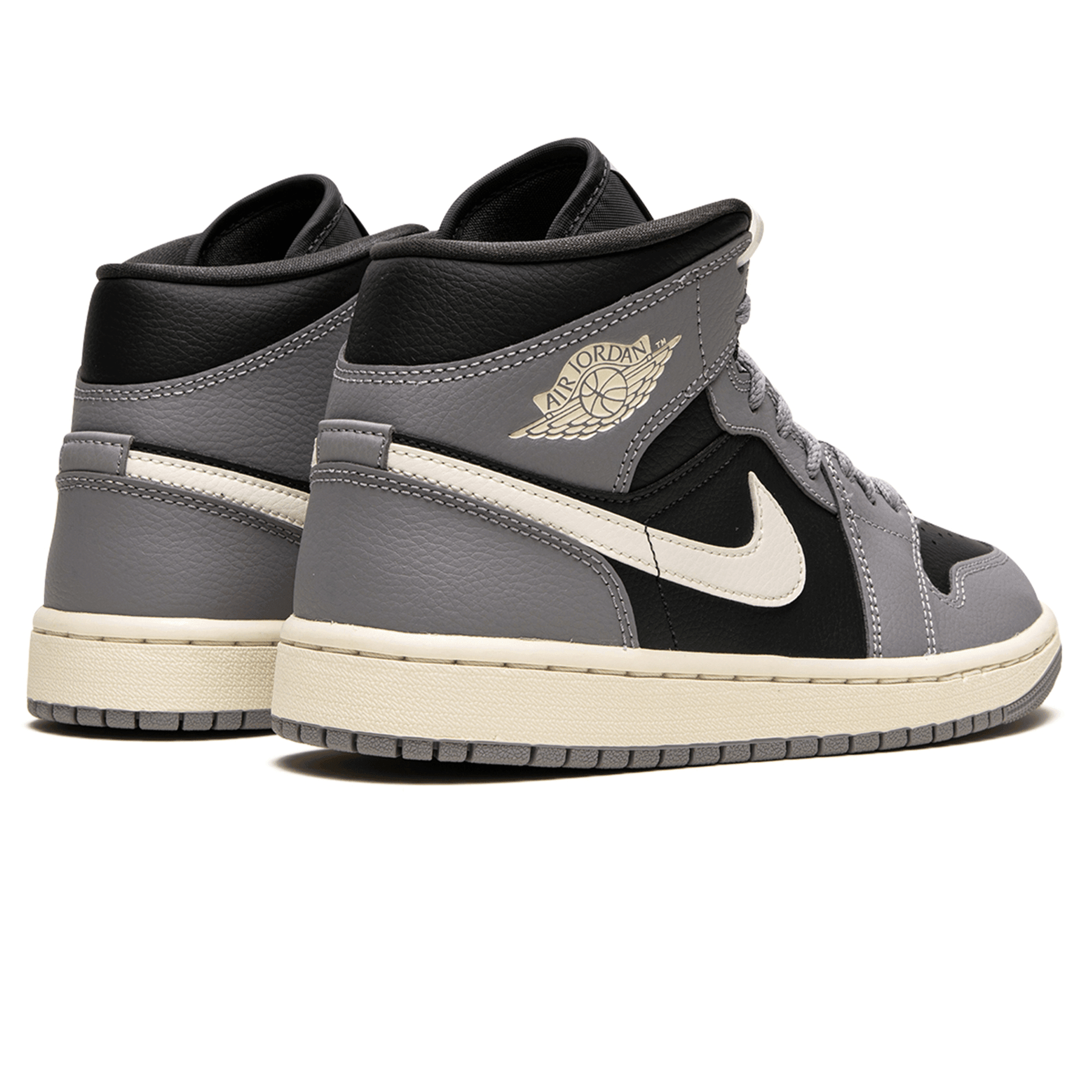 Air Jordan 1 Mid Cement Grey - Stylish and Versatile Women's Sneakers