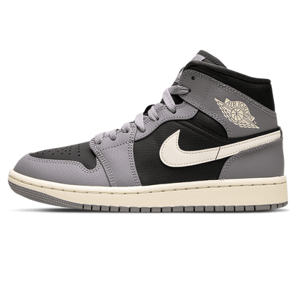 Air Jordan 1 Mid Cement Grey - Stylish and Versatile Women's Sneakers