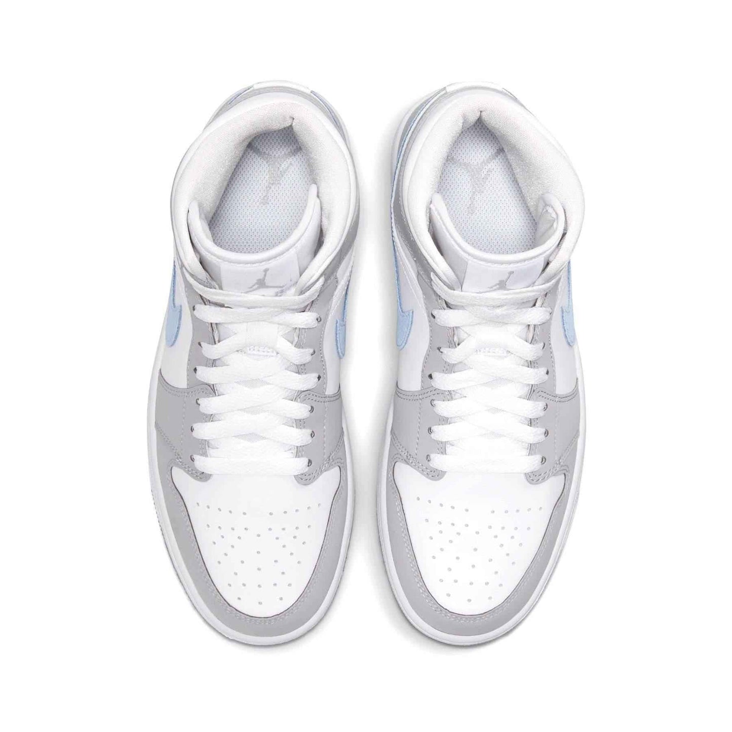 Air Jordan 1 Mid Wmns 'White Wolf Grey'