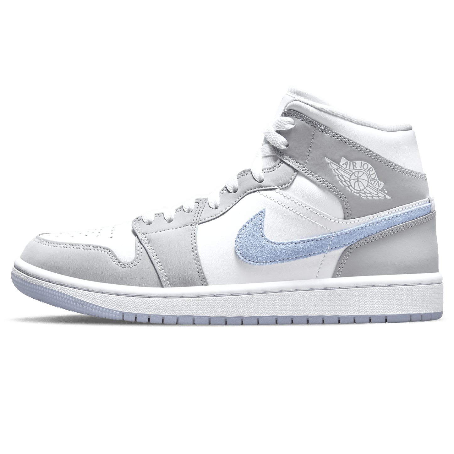 Air Jordan 1 White Wolf Grey - Women's Stylish Sneakers for Ultimate Comfort