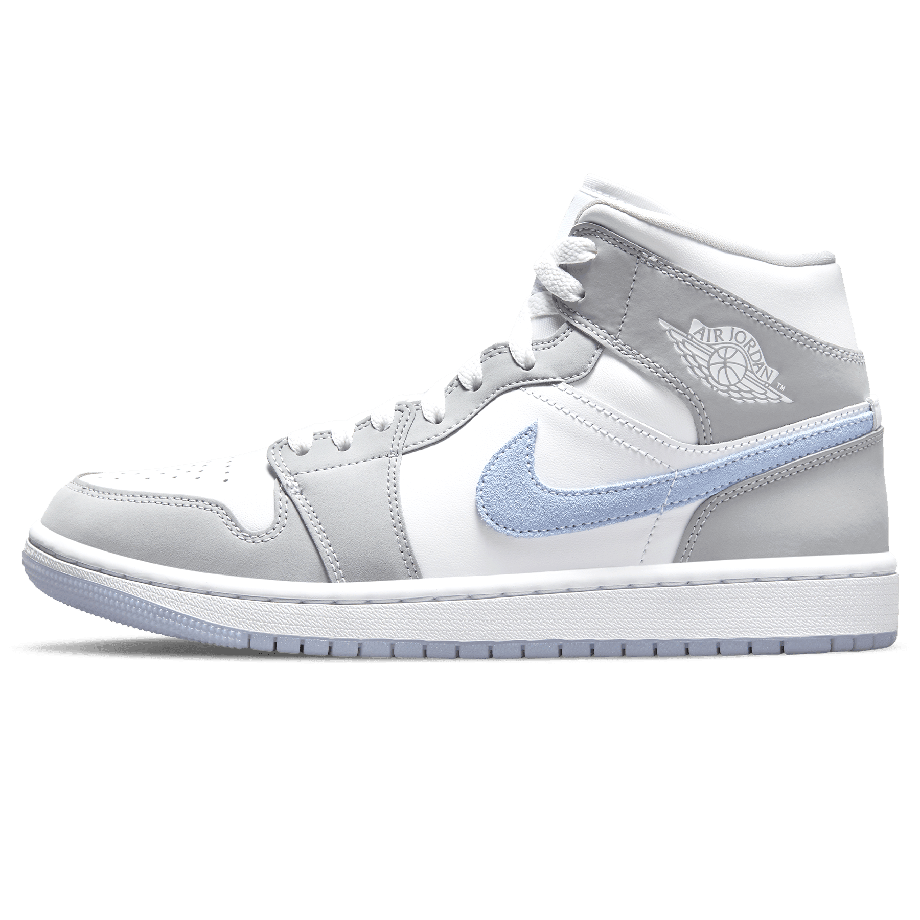 Air Jordan 1 White Wolf Grey - Women's Stylish Sneakers for Ultimate Comfort