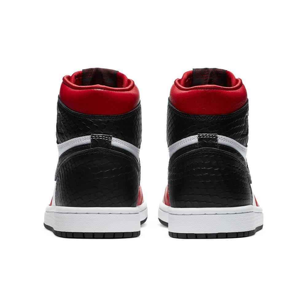 Air Jordan 1 High Satin Snake Chicago for Women - Stylish Retro Sneaker