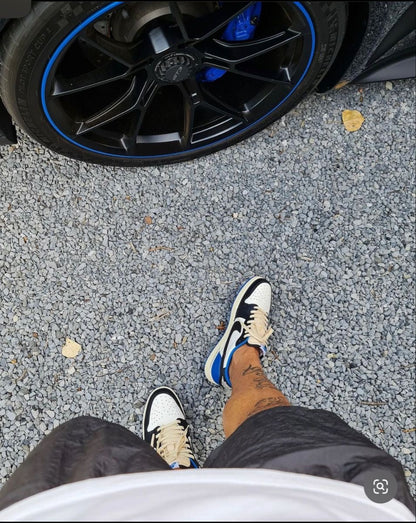 Custom Air Jordan 1 Low Fragment x T-Scott - DM7866-140 SneakerNational