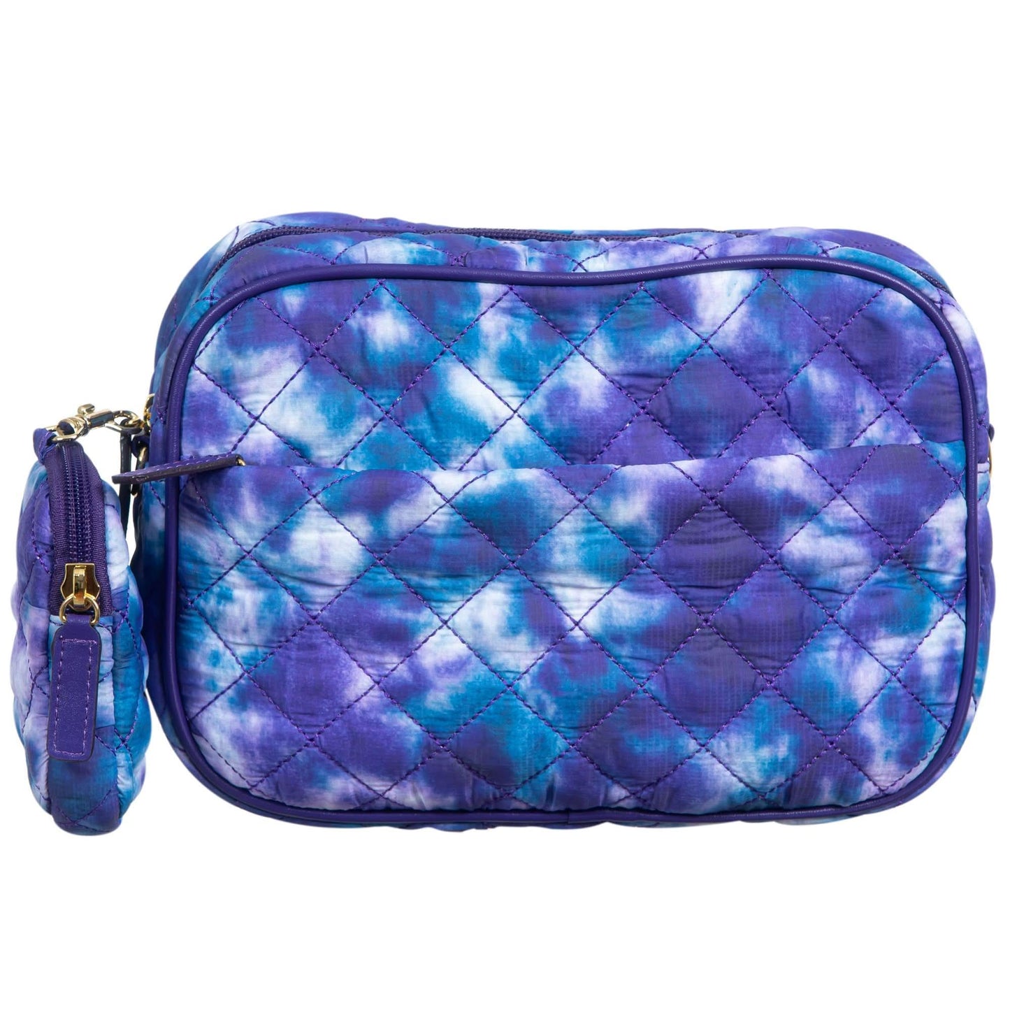Alyssa Nylon Quilted Crossbody MiamiLeathers.com
