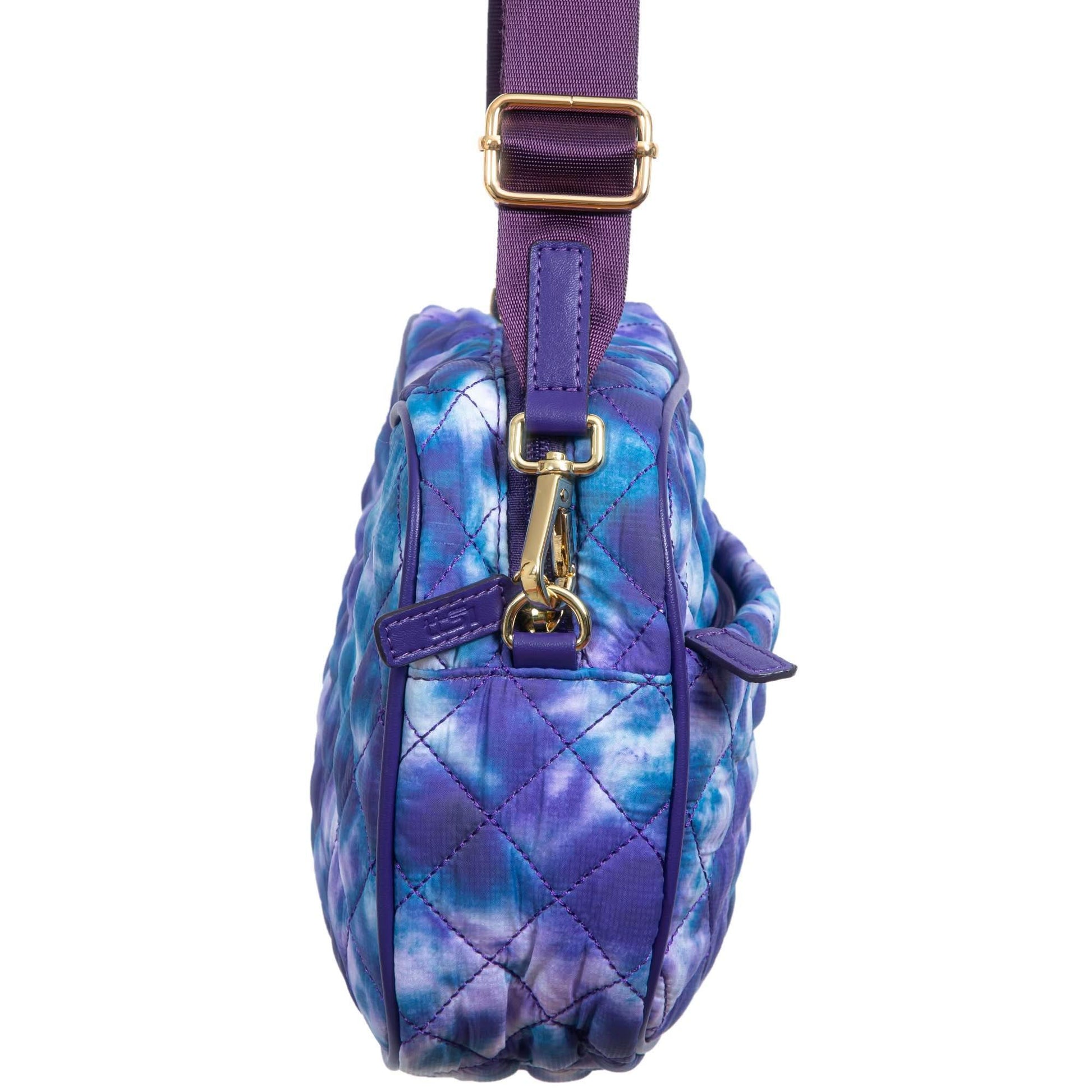 Alyssa Nylon Quilted Crossbody MiamiLeathers.com