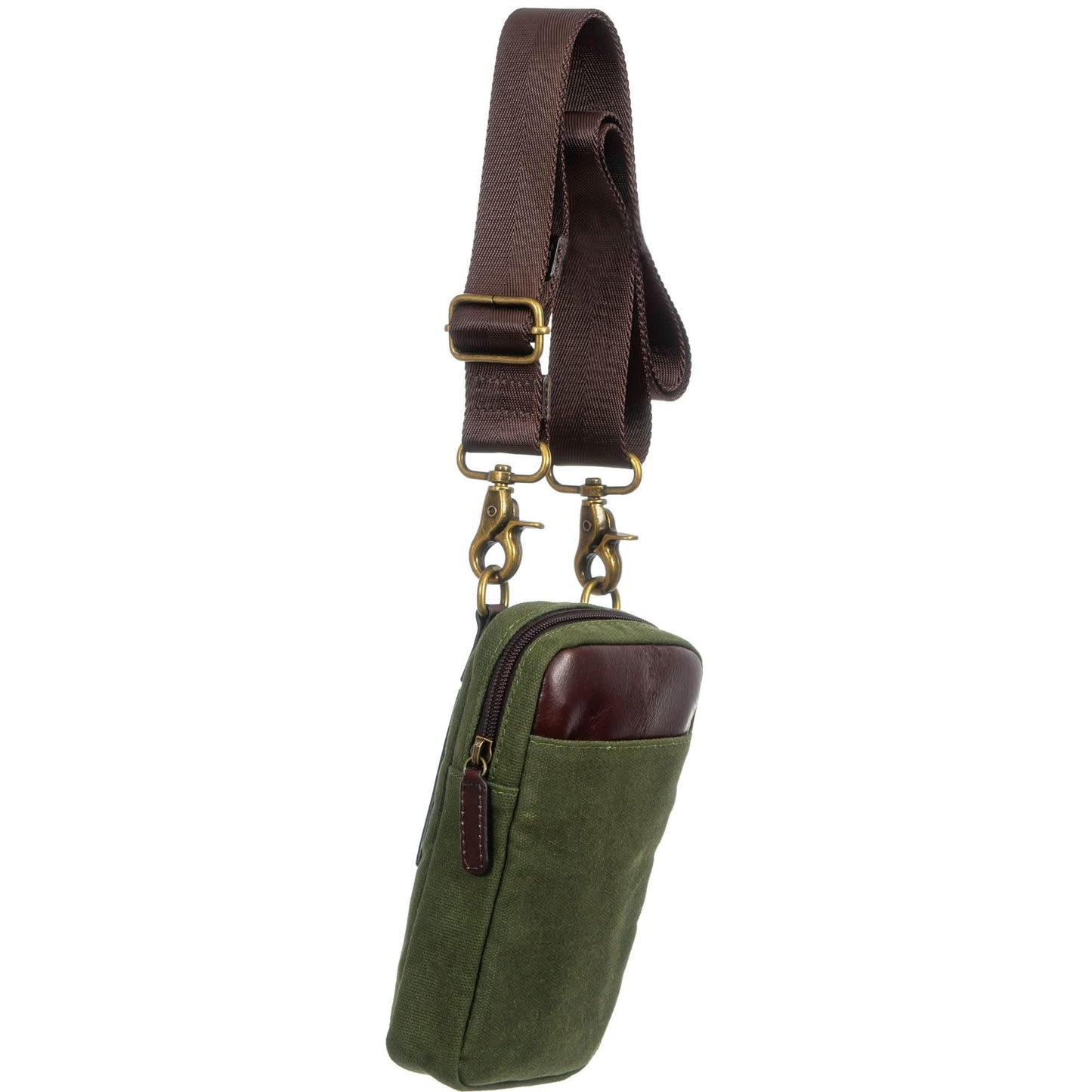 Phone Case, Maxwell Leather Waxed Canvas Phone Case MiamiLeathers.com