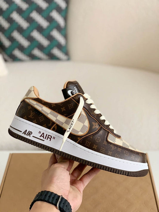 Custom Monogram Air Force 1 Low 07 SneakerNational