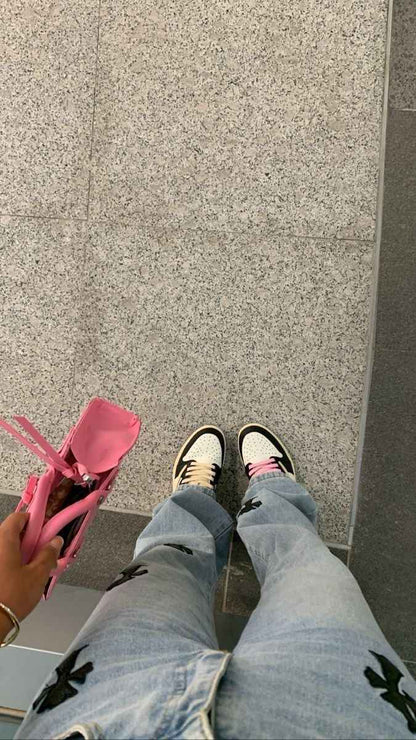 Custom Fragment x Travis Scott x Air Jordan 1 Low DM7866 140