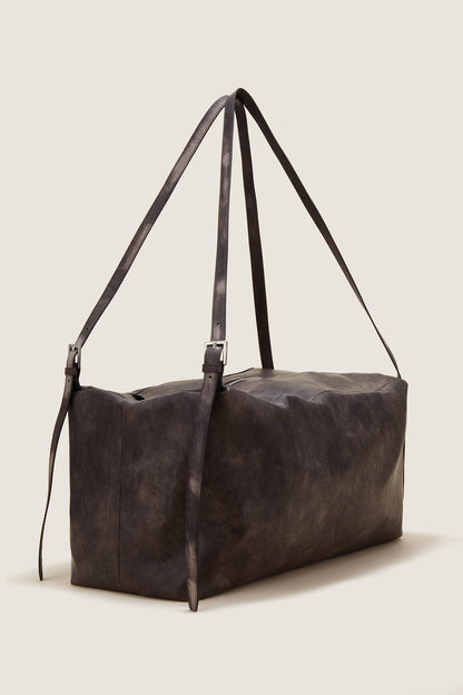 Distressed Leather Hobo Bag - Wolvess