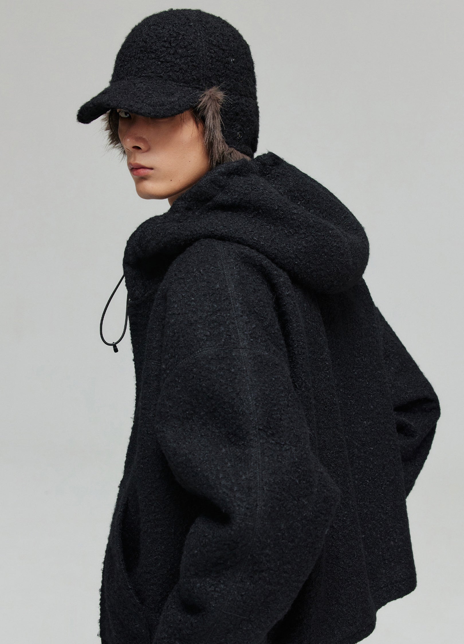 Fur Trim Baseball Cap - Wolvess