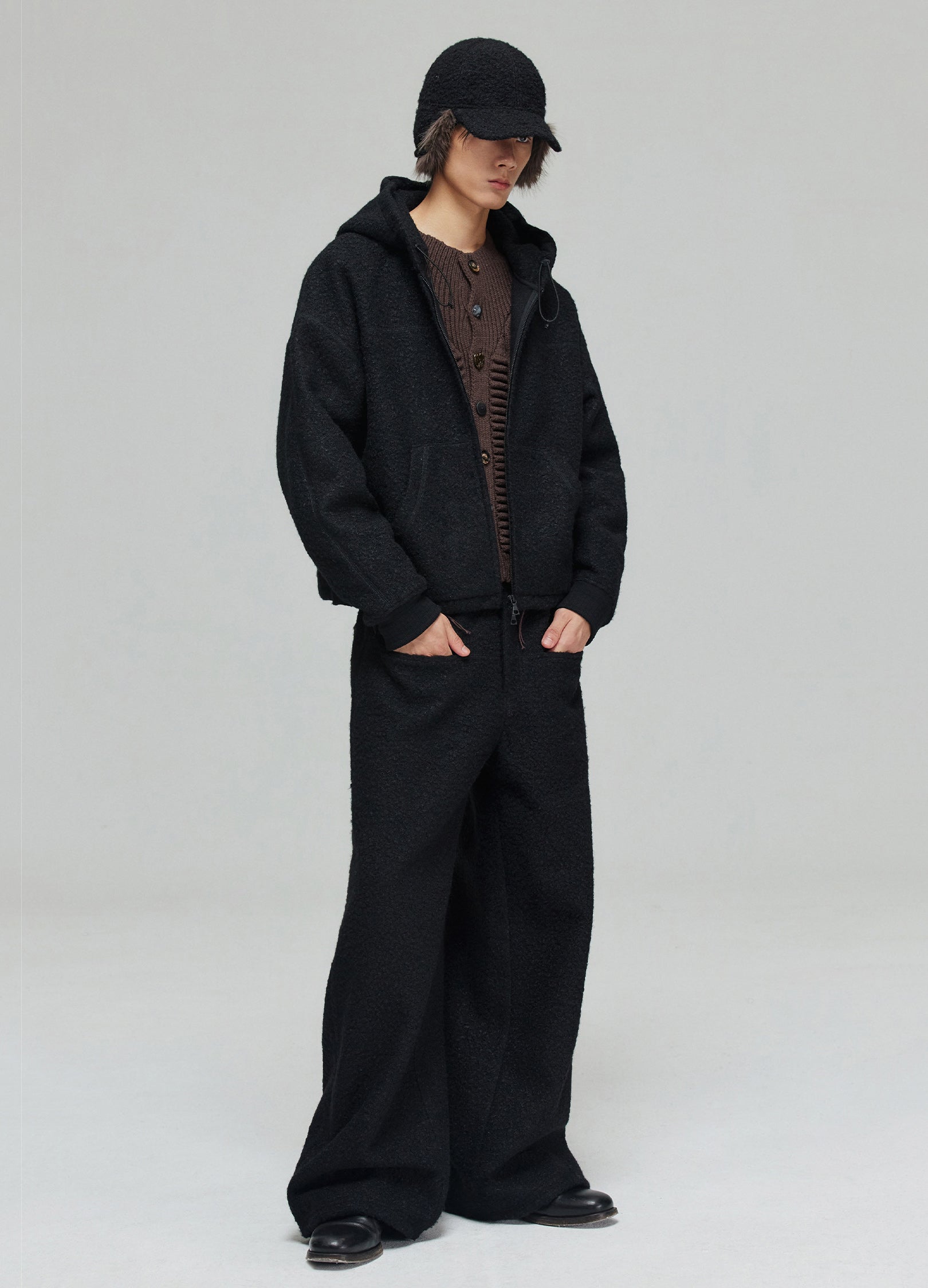 Fur Trim Baseball Cap - Wolvess