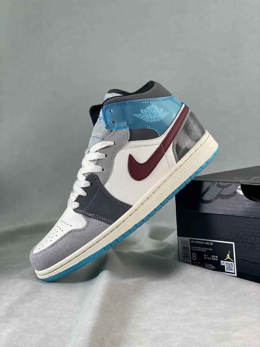 CUSTOM AIR JORDAN 1 MID SE GCEL FB1870-161