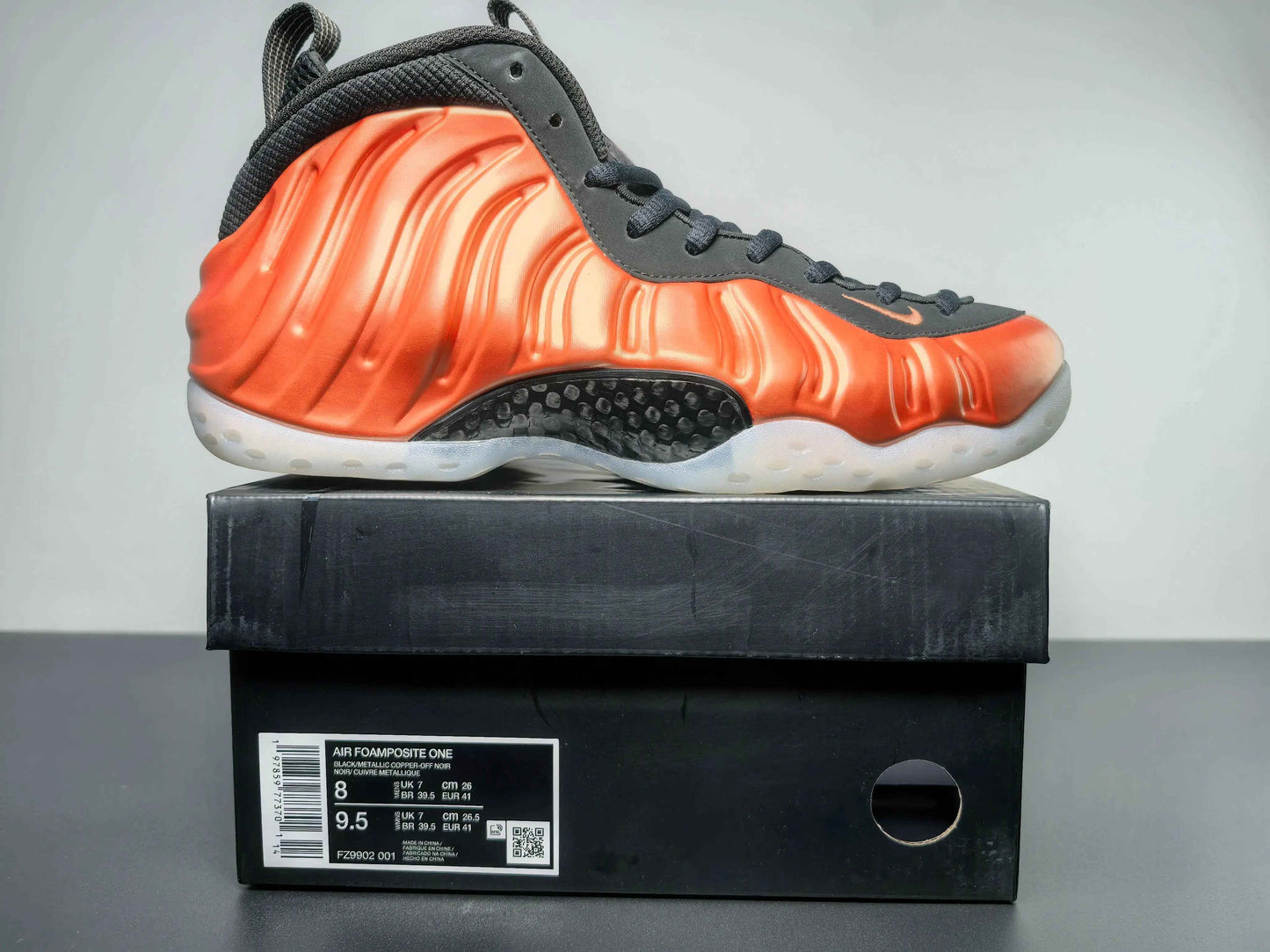 Custom Air Foamposite One “Metallic Copper” FZ9902-001