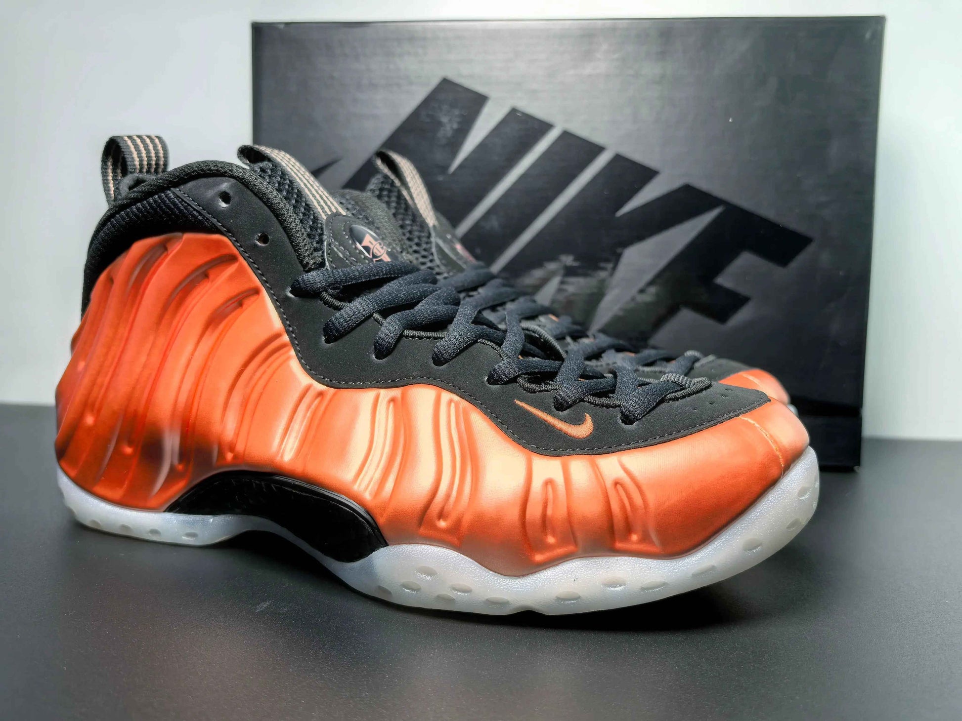 Custom Air Foamposite One “Metallic Copper” FZ9902-001