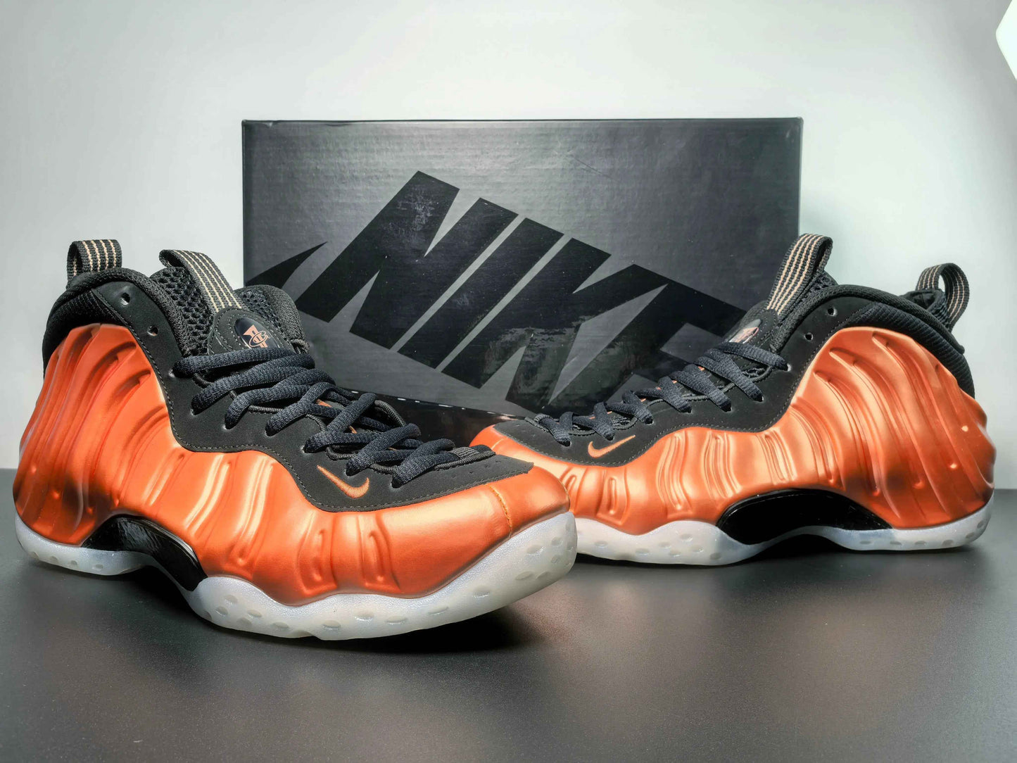 Custom Air Foamposite One “Metallic Copper” FZ9902-001