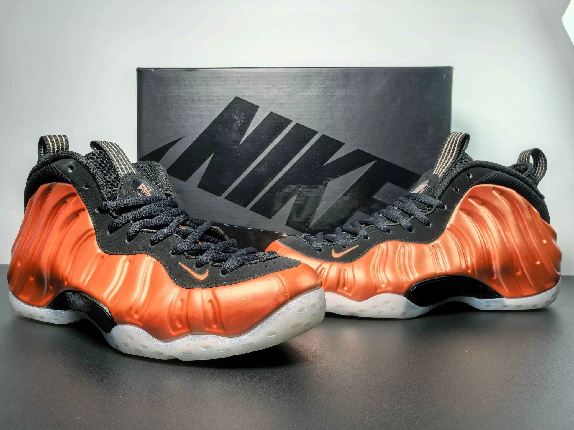Custom Air Foamposite One “Metallic Copper” FZ9902-001