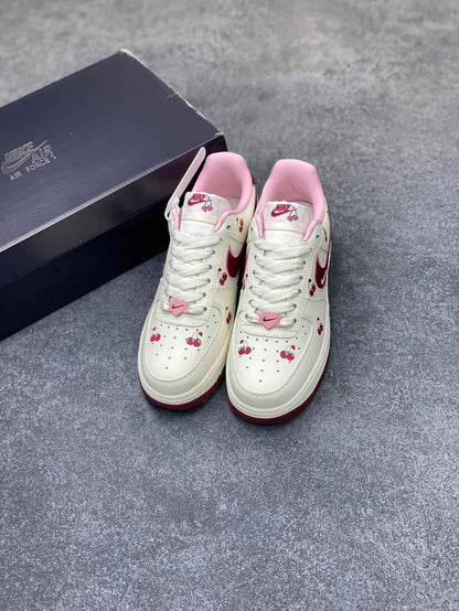 Custom Air Force 1'07 Low Valentine's Day