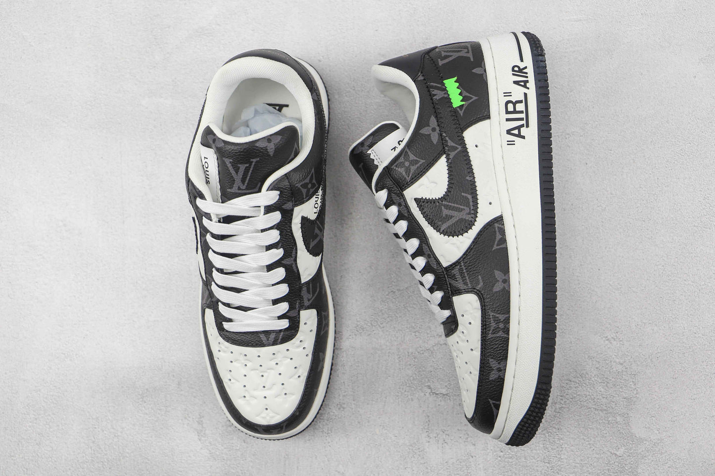 Custom Air Force Virgil Abloh Monogram