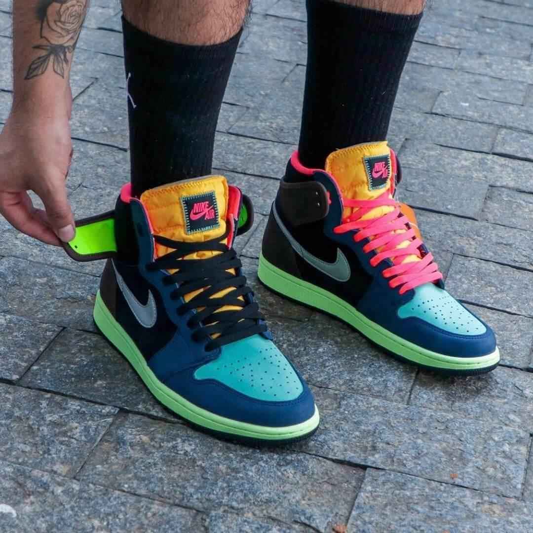 Custom Air Jordan 1 Bio Hack Sneakers