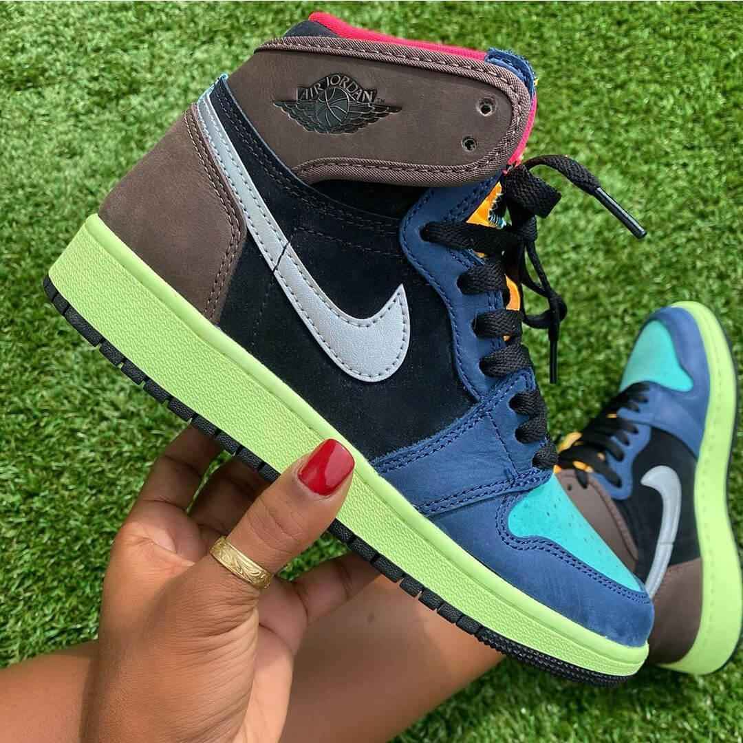 Custom Air Jordan 1 Bio Hack Sneakers