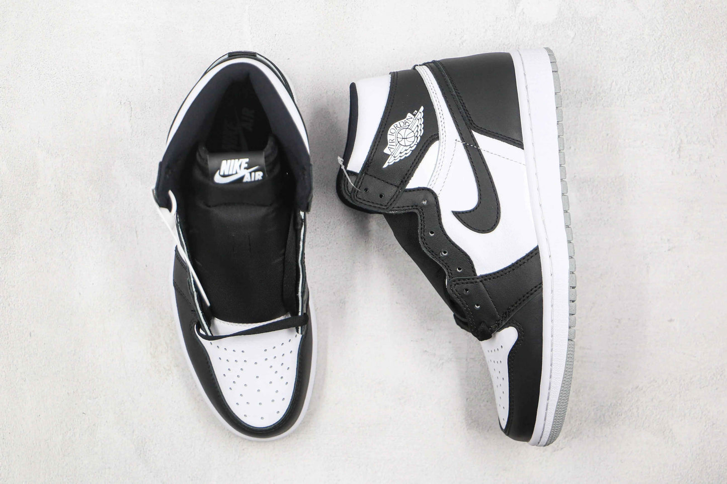 Custom Air Jordan 1 Black Retro High Q