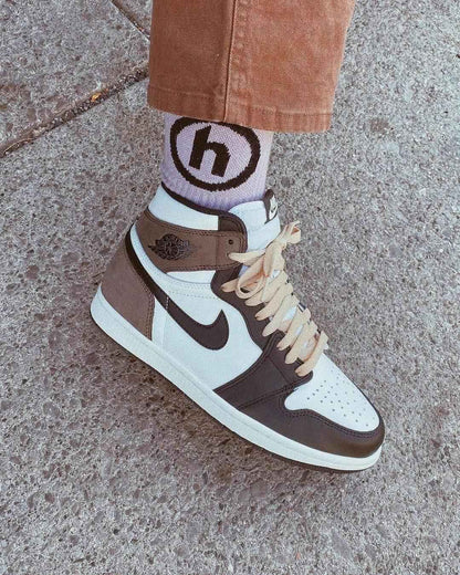 Custom Air Jordan 1 Dark Mocha Sneakers
