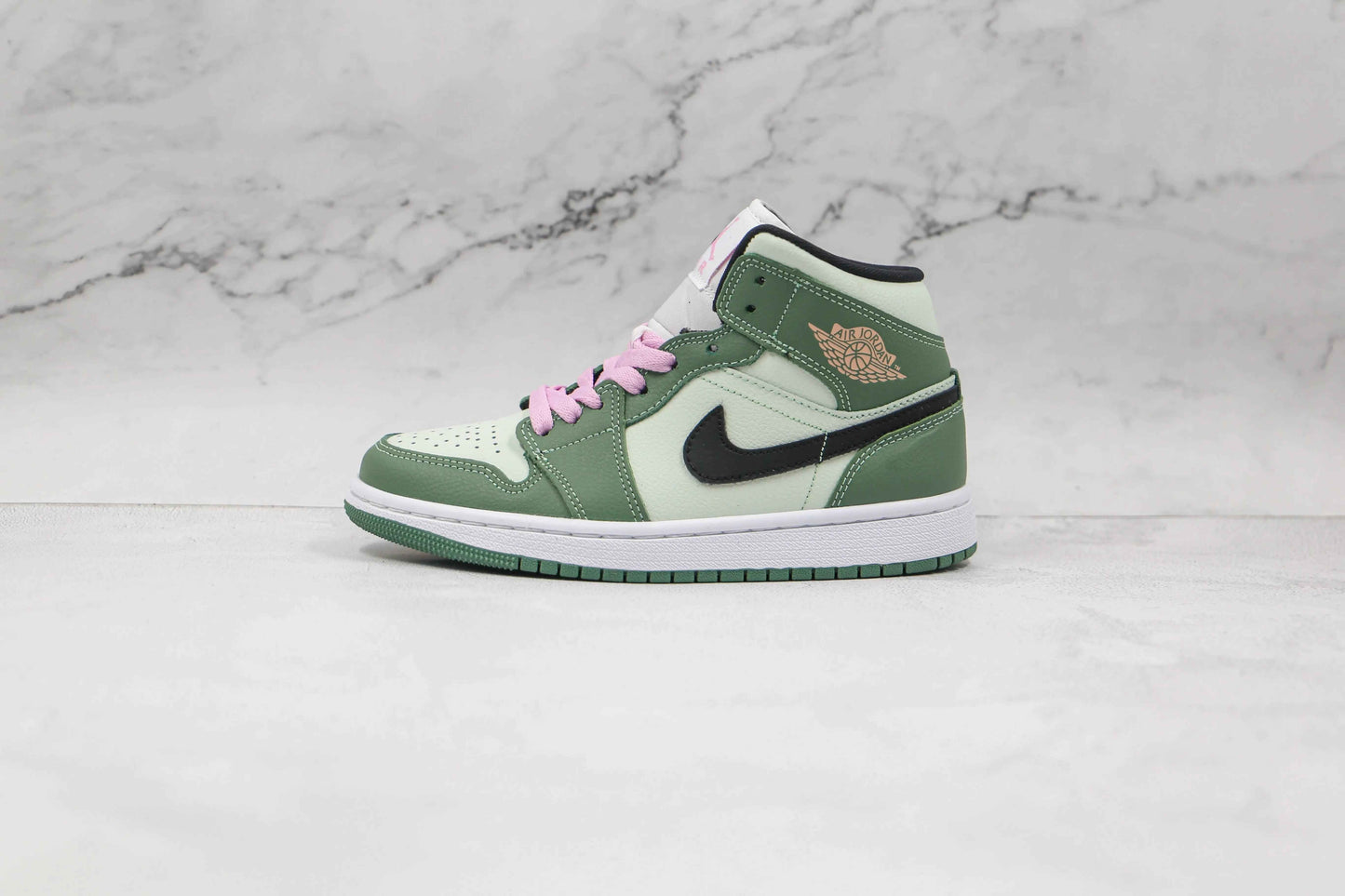 Custom Air Jordan 1 Dutch Green High Q
