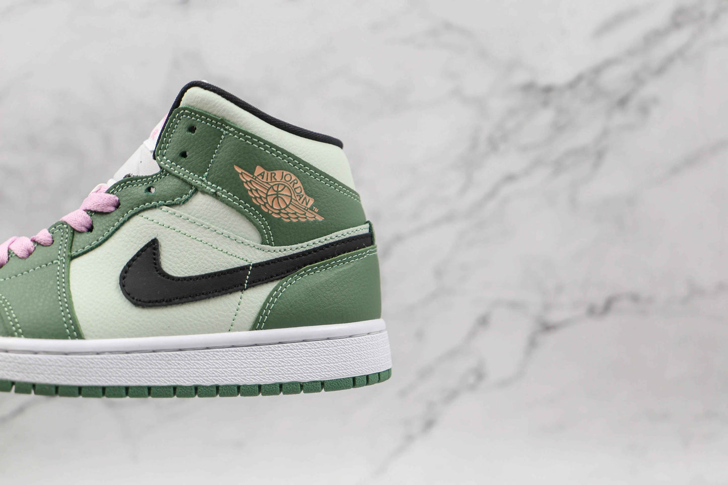 Custom Air Jordan 1 Dutch Green High Q