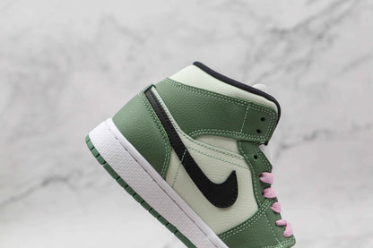 Custom Air Jordan 1 Dutch Green High Q
