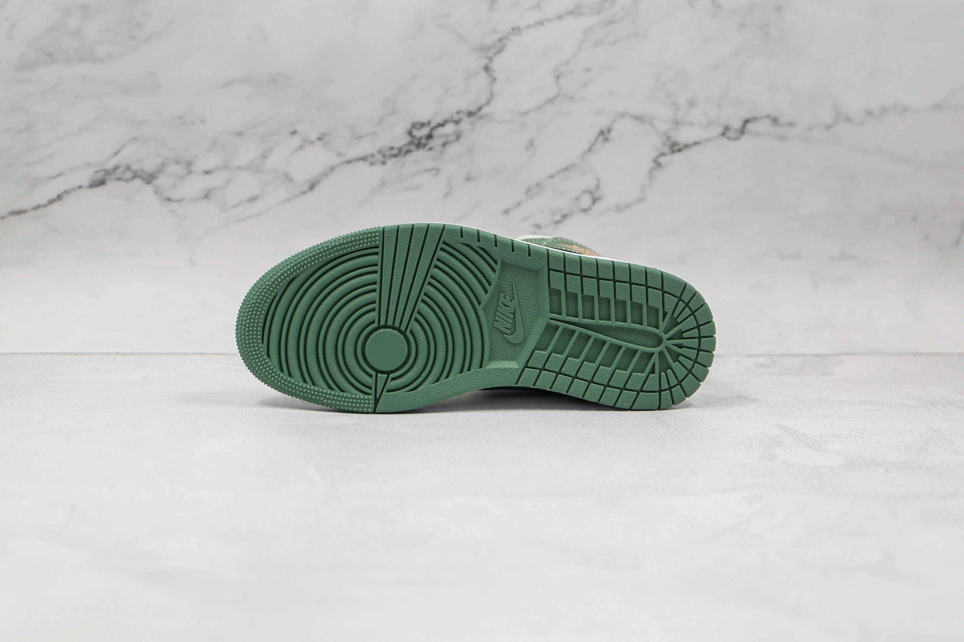 Custom Air Jordan 1 Dutch Green High Q