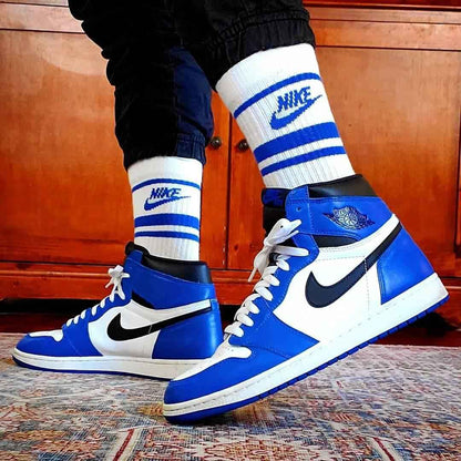 Custom Air Jordan 1 Game Royal Sneakers