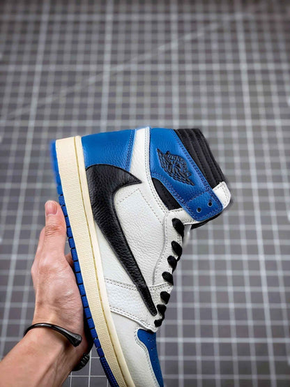 Custom Air Jordan 1 High OG SP Fragment x Travis Scott DH3227-105 - Exclusive Air Jordan 1 High OG Fragment