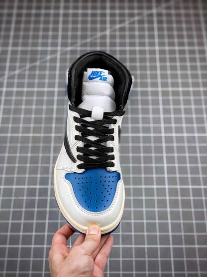Custom Air Jordan 1 High OG SP Fragment x Travis Scott DH3227-105 - Exclusive Air Jordan 1 High OG Fragment